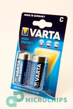 Батарейка VARTA High Energy LR14/C 2BP