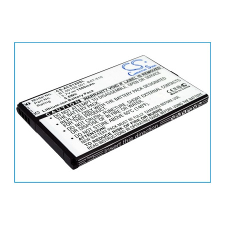 Аккумулятор для Acer Liquid S120, Iconia Smart S300 (BAT-510) 1500mah