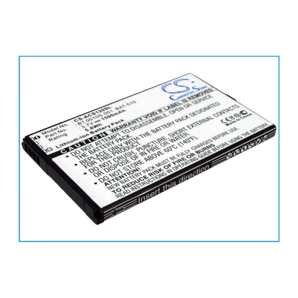 Аккумулятор для Acer Liquid S120, Iconia Smart S300 (BAT-510) 1500mah