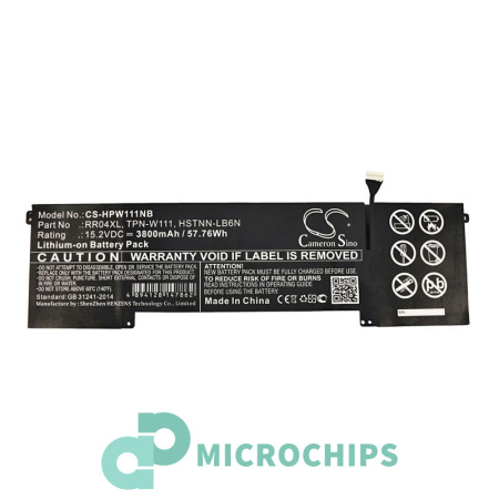 Аккумулятор для HP OMEN 15, Pro 15 (RR04XL) 3700mAh