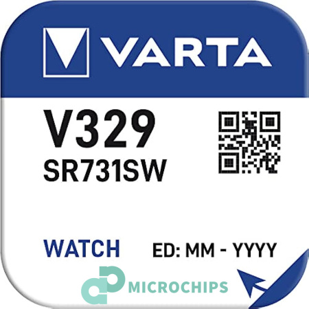 Батарейка Varta SR731SW (V329)