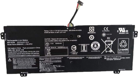 Аккумулятор для Lenovo Yoga 720-13IKB, 730-13IKB 6217mAh