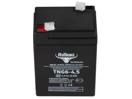 Купить Тяговый аккумулятор RuTrike TNG6-4.5 (GEL, 4.5Ah, 6V) Тяговый аккумулятор RuTrike TNG6-4.5 (GEL, 4.5Ah, 6V)