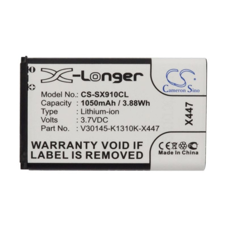 Аккумулятор для Siemens Gigaset SL910 1050mah