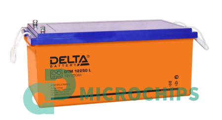 Купить Аккумулятор Delta DTM 12250 L (AGM, 250Ah) Аккумулятор Delta DTM 12250 L (AGM, 250Ah)