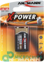 Батарейка Ansmann X-Power 6LR61 9V 1BP