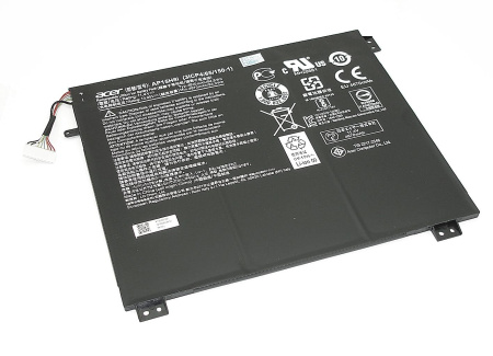 Аккумулятор (батарея) AP15H8I для ноутбука Acer One CloudBook14, 11.4B, 4670mAh, черный (оригинал)