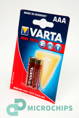 Батарейка VARTA Max Tech LR03/AAA 2BP