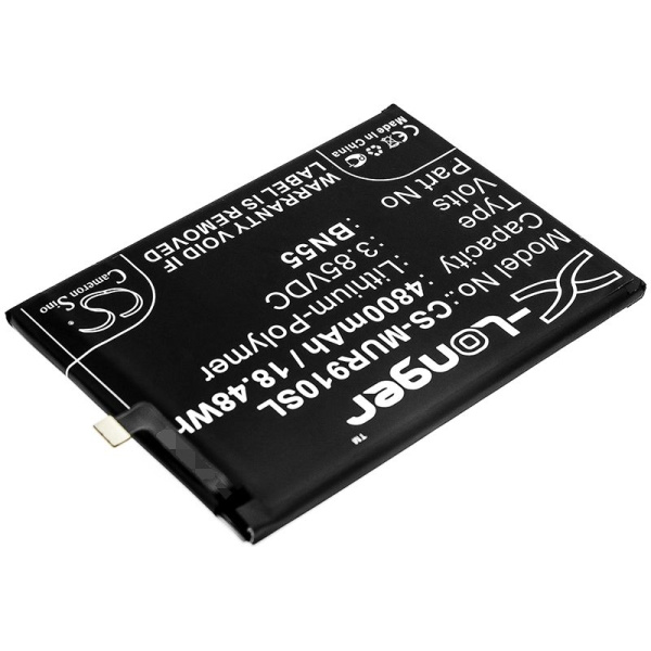 Купить Аккумулятор для Xiaomi Redmi Note 9S (BN55) 4800mah Аккумулятор для Xiaomi Redmi Note 9S (BN55) 4800mah