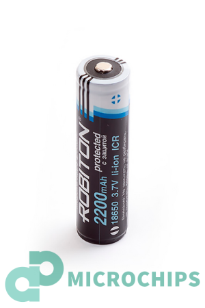 Аккумулятор Robiton ICR18650 (Li-ion, 2200mAh, 3.7V) Аккумулятор Robiton ICR18650 (Li-ion, 2200mAh, 3.7V)