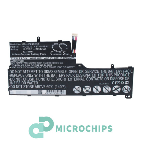 Аккумулятор для ноутбуков HP Pavilion 13-p100, 13z-p100, Split 13-m 2950mAh