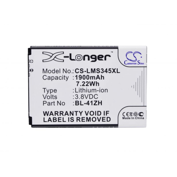 Аккумулятор для LG L50 D221, L Fino D295, Leon H324 1900mah CS
