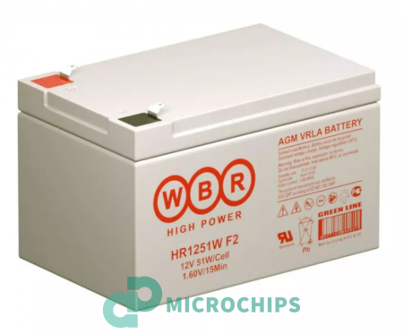 Купить Аккумулятор WBR HR 1251W (AGM, 12Ah) Аккумулятор WBR HR 1251W (AGM, 12Ah)