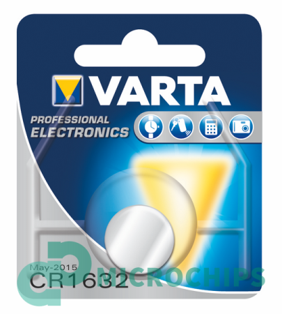 Купить Батарейка Varta Electronics CR1632 1BP Батарейка Varta Electronics CR1632 1BP