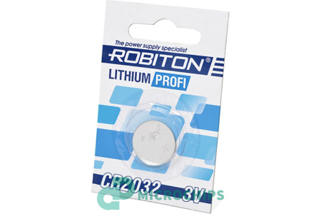Батарейка Robiton CR2032 1BP