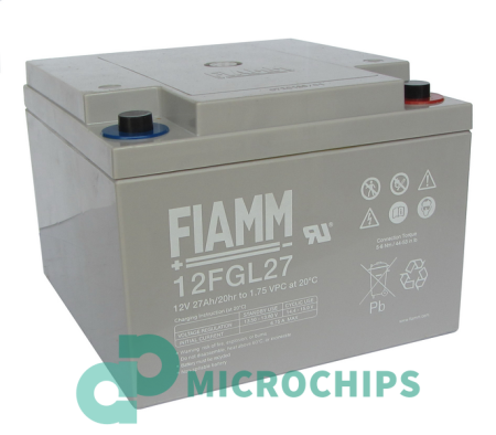 Аккумулятор Fiamm 12FGL27 (AGM, 27Ah)