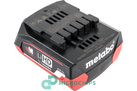 Купить Аккумулятор Metabo 625349000 (Li-ion, 4000mAh, 12V) Аккумулятор Metabo 625349000 (Li-ion, 4000mAh, 12V)