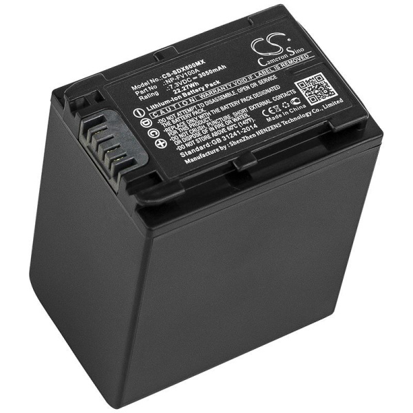 Аккумулятор для Sony NP-FV50A, FV100A 3050mAh