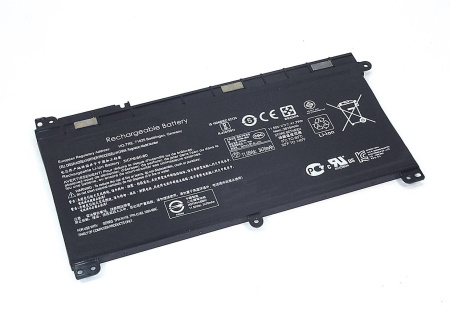 Аккумулятор (батарея) BI03XL для ноутбука HP Pavilion X360, 11.55V, 3600mAh, 41.7Vт, черная (оригинал)