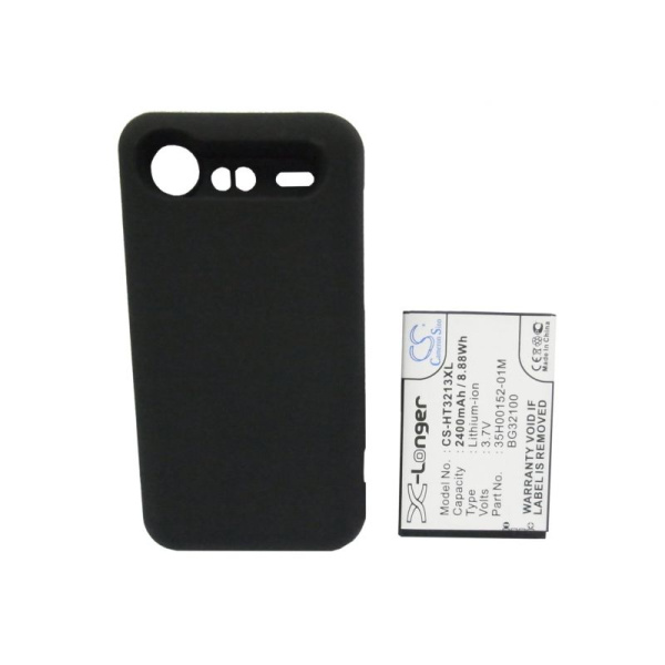 Аккумулятор для HTC Incredible S 2400mah черный