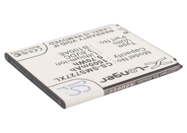 Аккумулятор CS-SMS727XL, B100AE для Samsung GT-S7270, GT-S7272, S7275 Galaxy Ace 3, S7898, 3.8В, 1500mA