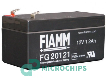 Аккумулятор Fiamm FG20121 (AGM, 1.2Ah)