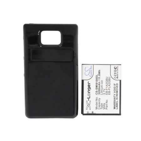 Аккумулятор для Samsung Galaxy S2 i9100 (EB-F1A2GBU) 3200mah черный