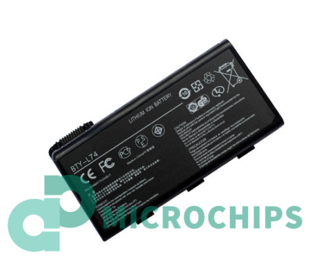 Аккумулятор для ноутбуков MSI 91NMS17LD4SU1, BTY-L74, BTY-L75 4400mAh
