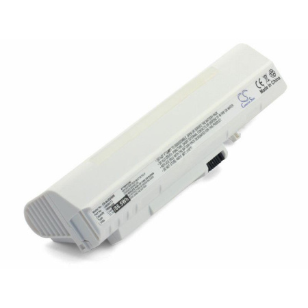 Аккумулятор усиленный CameronSino для Acer Aspire One A110, A150, D150, D250, ZG5, ZG6, Packard Bell dot sr 6600mAh белый