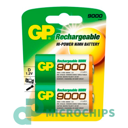 Аккумулятор GP 900 DHC HR 33/62 (NiMH, 9000mAh) 2CS