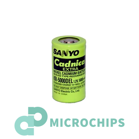 Аккумулятор Sanyo KR-5000DEL (5000mAh, 1.2V, NiCd)