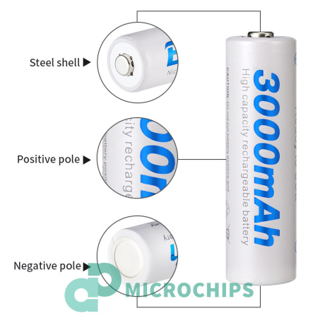 Аккумулятор BESTON AA (NiMH, 3000mAh)