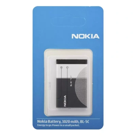 Аккумулятор BL-5C для Nokia 1100, 130, 130 Dual, 150, 205, 205 Dual, 107 Dual, 208, 216, 220, 220 Dual, 130 2017