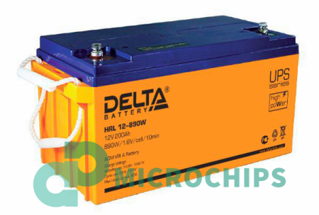Аккумулятор Delta HRL 12-890W (AGM, 200Ah)