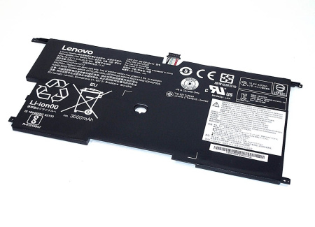 Аккумулятор (батарея) 00HW002 для ноутбука Lenovo ThinkPad X1 Carbon 20BS, 20BT, 15.2V, 3350mAh, 51Vтч (оригинал)