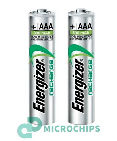 Аккумулятор Energizer AAA (NiMH, 800mAh) 2BP