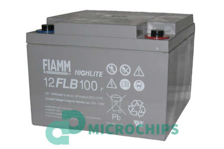 Аккумулятор Fiamm 12FLB100 P (AGM, 26Ah)