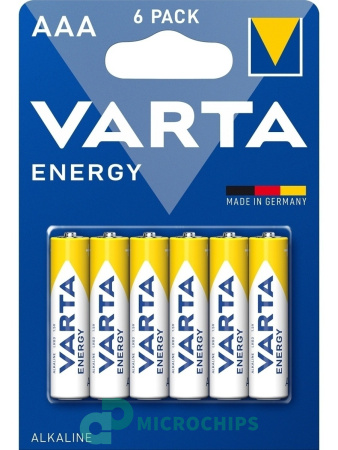 Купить Батарейка VARTA Energy LR03/AAA 6BP Батарейка VARTA Energy LR03/AAA 6BP