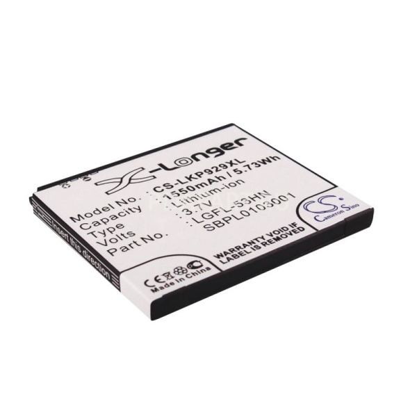 Аккумулятор для LG Optimus P920, P990 1550mah