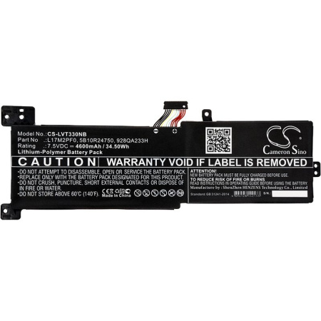 Аккумулятор для Lenovo IdeaPad 330 (L17M2PF0) 4600mah