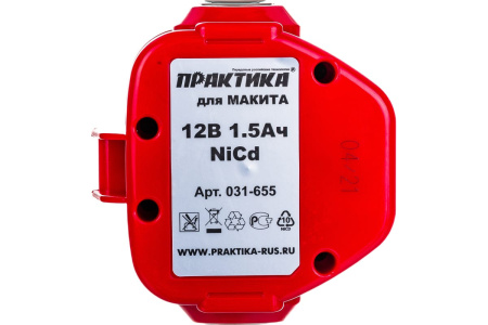 Аккумулятор Практика 031-655 (NiCd, 1500mAh, 12V)