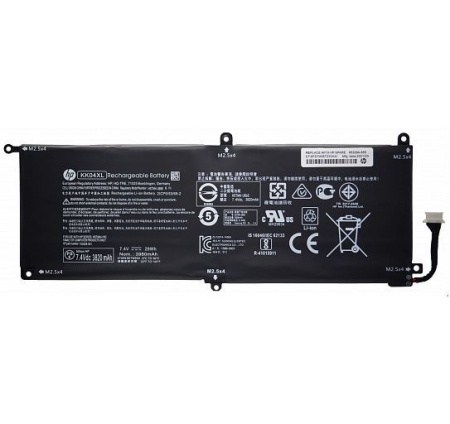 Аккумулятор (батарея) для ноутбука HP Pro x2 612 G1 (KK04XL, HSTNN-UB6E), 29Wh, 3820mAh, 7.4V