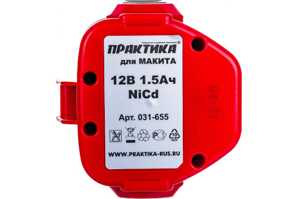 Купить Аккумулятор Практика 031-655 (NiCd, 1500mAh, 12V) Аккумулятор Практика 031-655 (NiCd, 1500mAh, 12V)