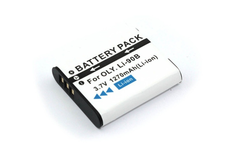 Аккумулятор для фотоаппарата Olympus SP-100EE, Tough TG-4 (Li-90B) 3.7В, 1270мАч