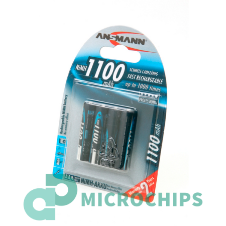Аккумулятор Ansmann AAA-1100 Professional AAA (NiMH, 1100mAh) 4BP