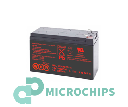Купить Аккумулятор WBR HR 1234W F2 (AGM, 9Ah) Аккумулятор WBR HR 1234W F2 (AGM, 9Ah)