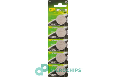Батарейка GP CR2430 5BP