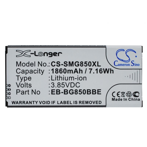 Купить Аккумулятор для Samsung Galaxy Alpha SM-G850F (EB-BG850BBC) 1860mah Аккумулятор для Samsung Galaxy Alpha SM-G850F (EB-BG850BBC) 1860mah
