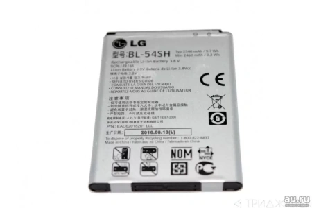 Аккумулятор BL54SH для LG D335, D380, D410, D724, H502, H522y, X155
