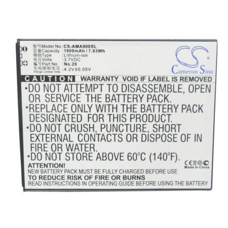 Аккумулятор для AMOI A900T 1900mah